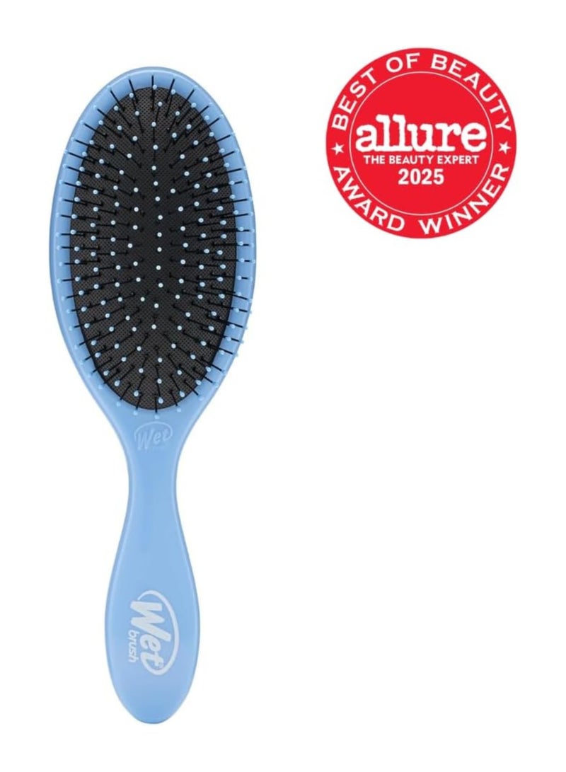 مزيل تشابك الشعر الأصلي - أزرق سماوي | شعيرات Intelliflex فائقة النعومة لفك تشابك الشعر بدون ألم - Image 2